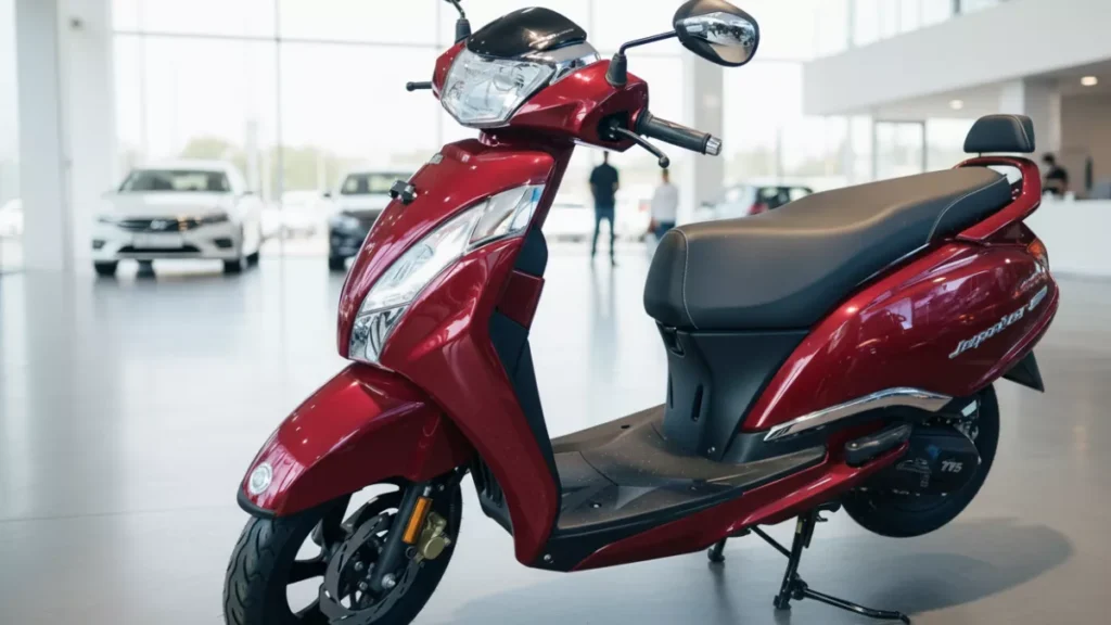 TVS Jupiter 125 2026 with 124.8cc engine, 8.2 BHP power, 69 kmpl mileage,launched in India; TVS Jupiter 125 price